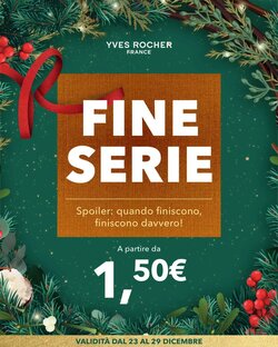 Volantino promozionale Yves Rocher  valide dal 23/12/2025