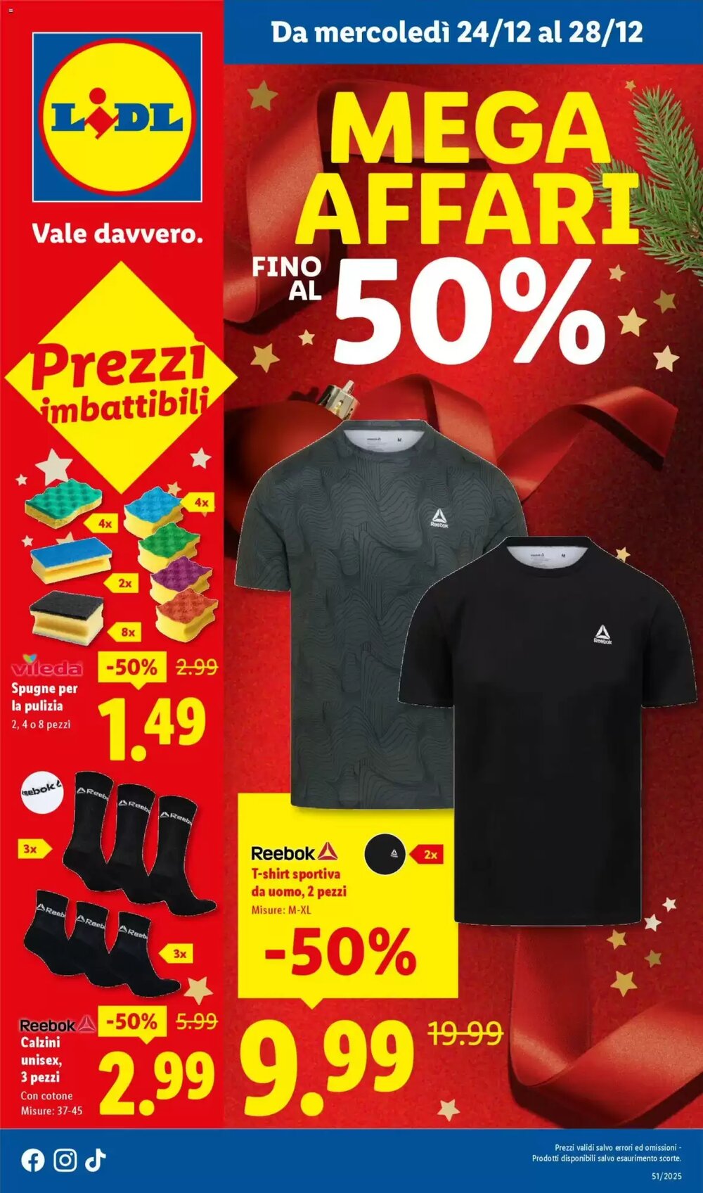 Volantino promozionale Lidl  valide dal 23/12/2025 - Pagina 1.