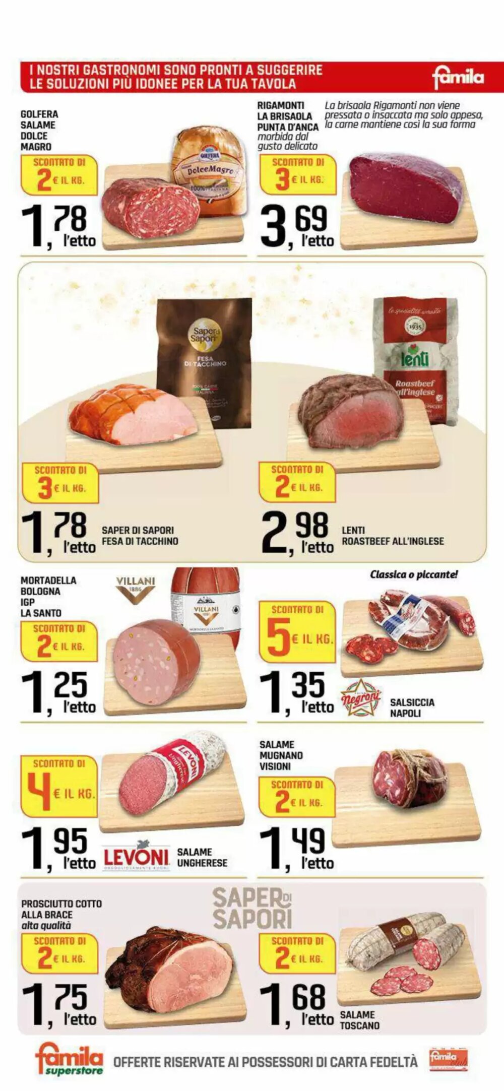 Volantino promozionale Famila Superstore  valide dal 23/12/2025 - Pagina 10.