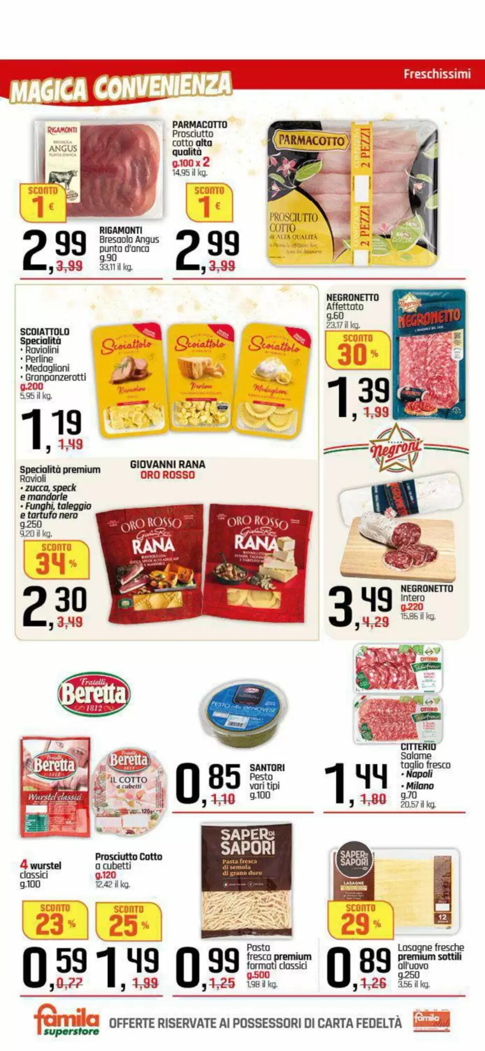 Volantino promozionale Famila Superstore  valide dal 23/12/2025 - Pagina 16.