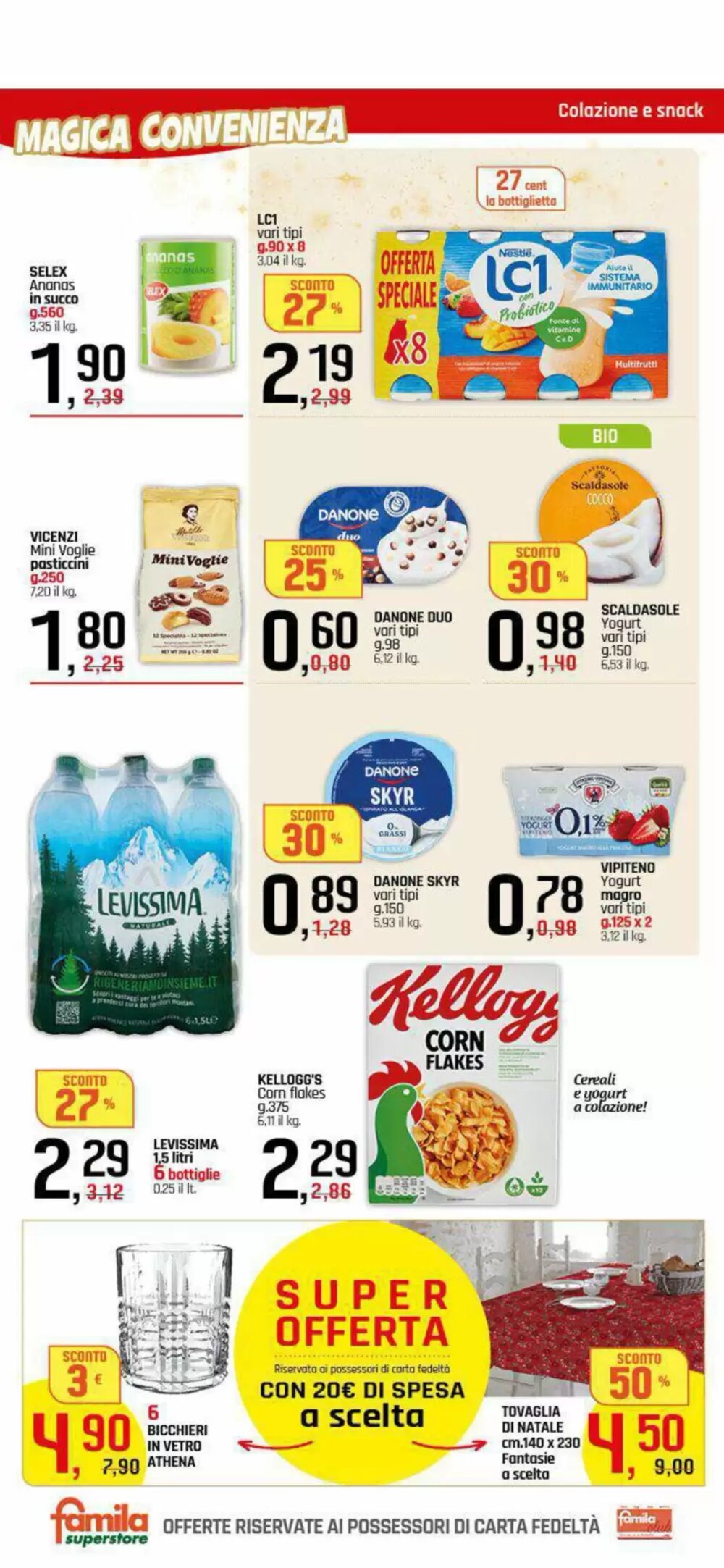 Volantino promozionale Famila Superstore  valide dal 23/12/2025 - Pagina 18.