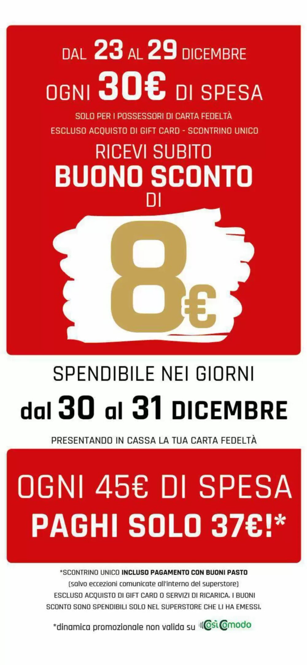 Volantino promozionale Famila Superstore  valide dal 23/12/2025 - Pagina 2.
