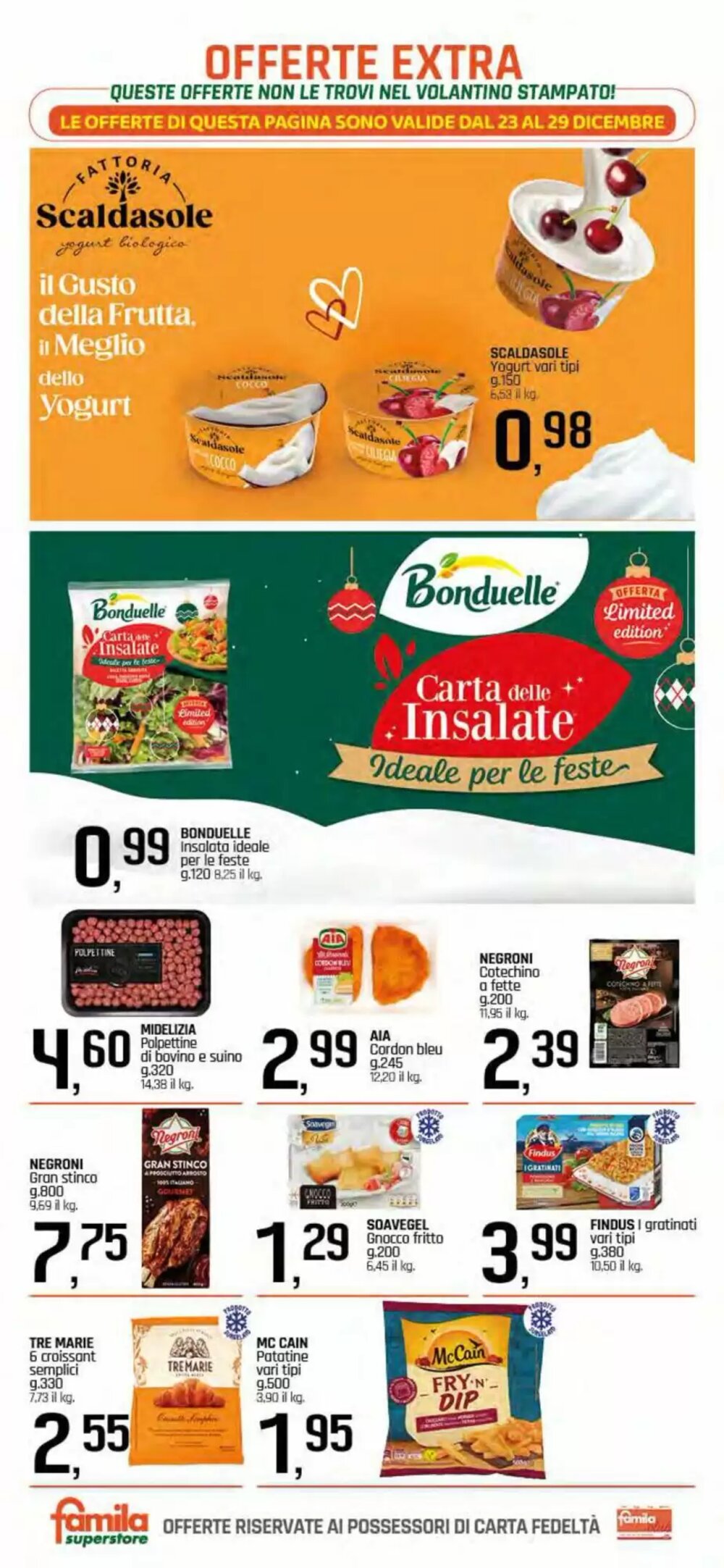 Volantino promozionale Famila Superstore  valide dal 23/12/2025 - Pagina 25.