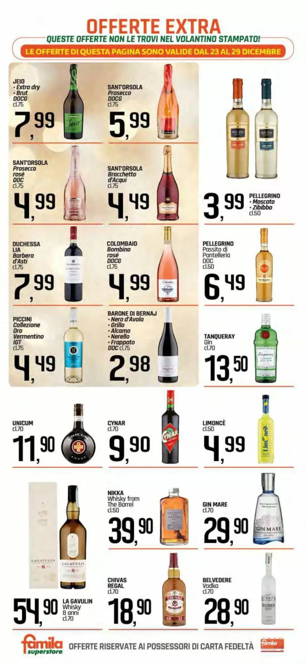 Volantino promozionale Famila Superstore  valide dal 23/12/2025 - Pagina 29.