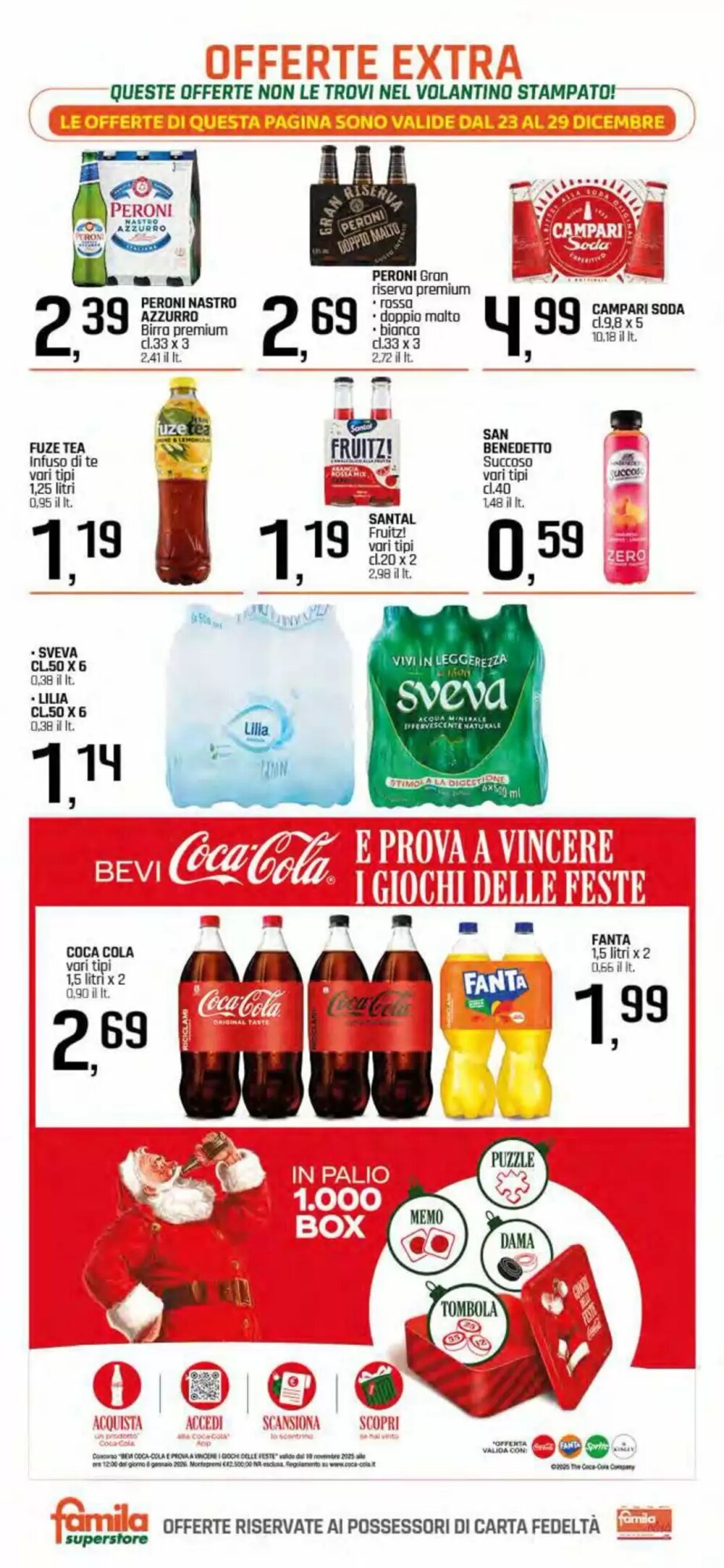 Volantino promozionale Famila Superstore  valide dal 23/12/2025 - Pagina 30.