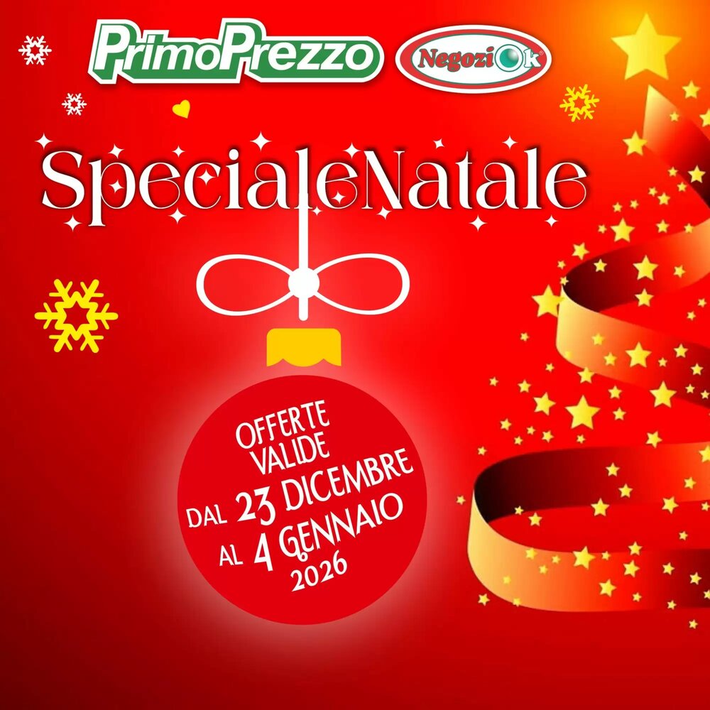 Volantino promozionale Primo Prezzo  valide dal 23/12/2025 - Pagina 1.