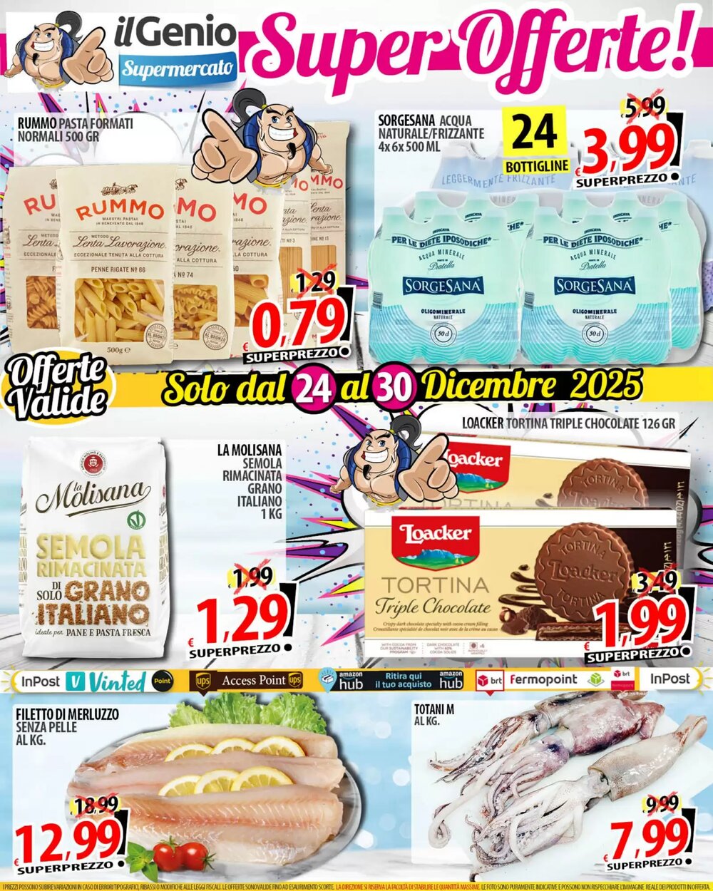 Volantino promozionale Il Genio Supermercato  valide dal 24/12/2025 - Pagina 1.