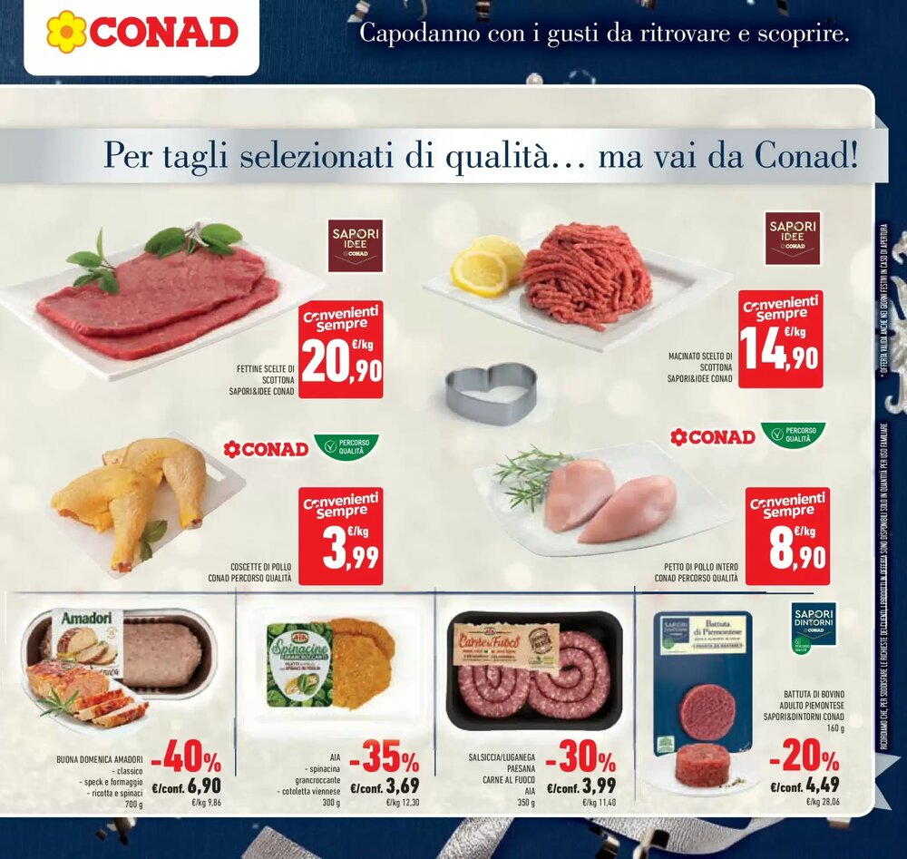 Volantino promozionale Conad  valide dal 26/12/2025 - Pagina 11.