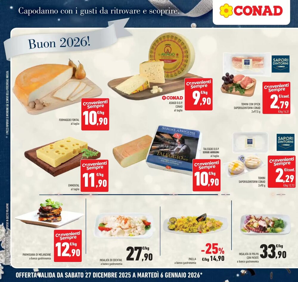 Volantino promozionale Conad  valide dal 26/12/2025 - Pagina 14.