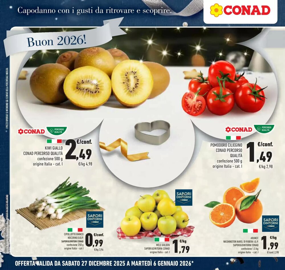Volantino promozionale Conad  valide dal 26/12/2025 - Pagina 16.