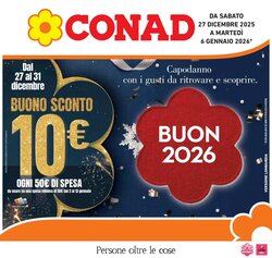 Volantino promozionale Conad  valide dal 26/12/2025