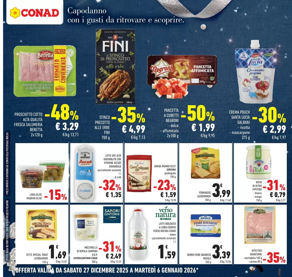 Volantino promozionale Conad  valide dal 26/12/2025 - Pagina 22.