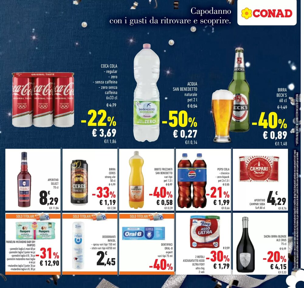 Volantino promozionale Conad  valide dal 26/12/2025 - Pagina 27.