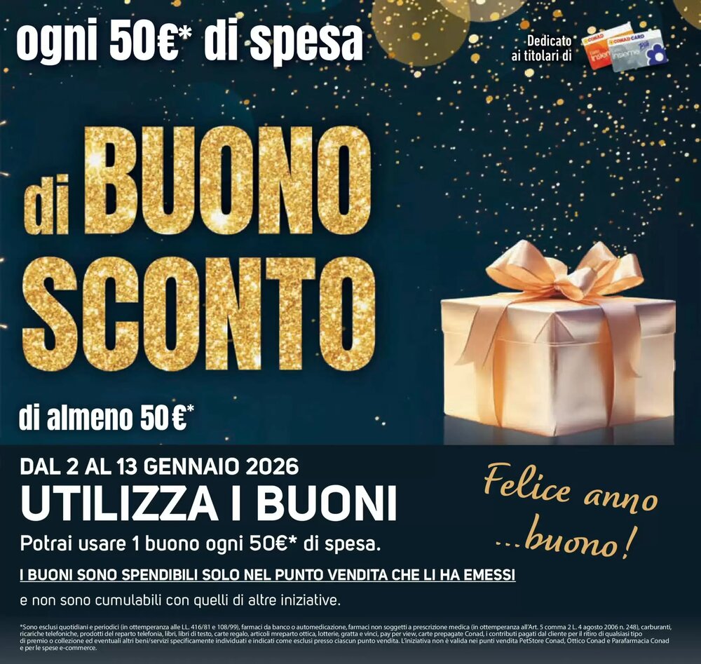 Volantino promozionale Conad  valide dal 26/12/2025 - Pagina 3.
