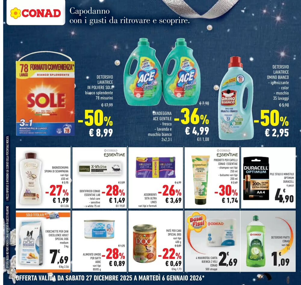 Volantino promozionale Conad  valide dal 26/12/2025 - Pagina 30.
