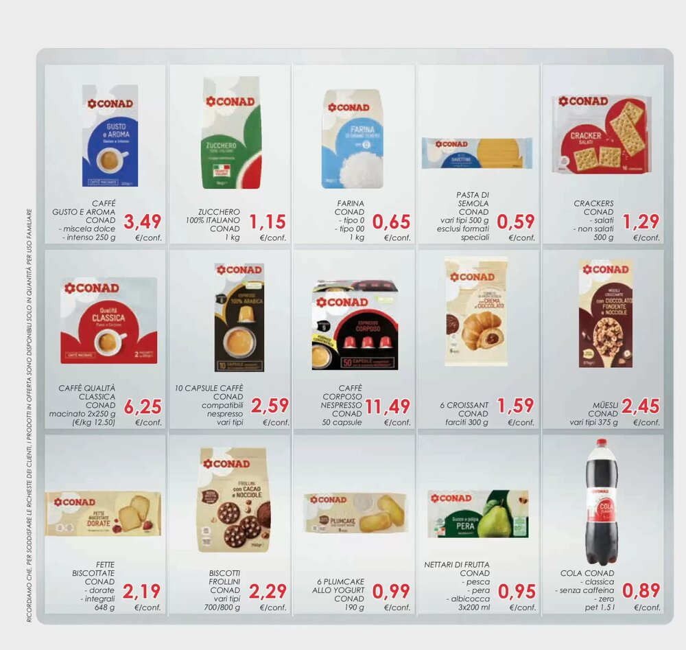 Volantino promozionale Conad  valide dal 26/12/2025 - Pagina 36.