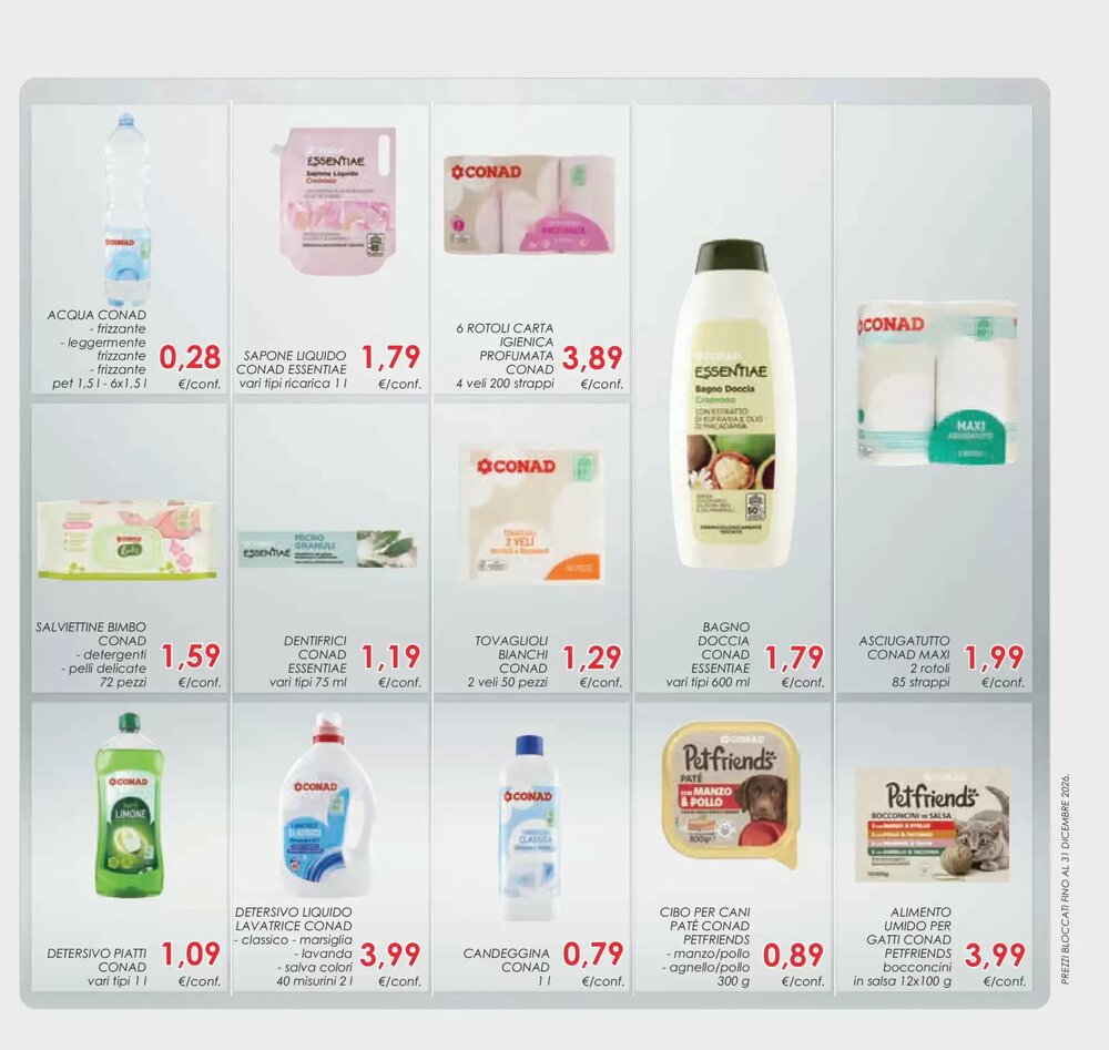Volantino promozionale Conad  valide dal 26/12/2025 - Pagina 37.