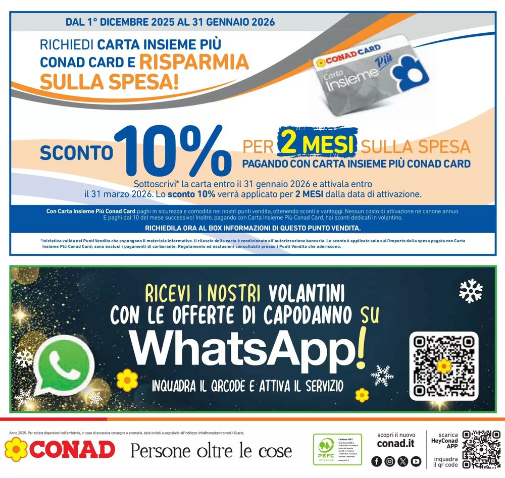 Volantino promozionale Conad valide dal 26/12/2025 - Pagina 40.