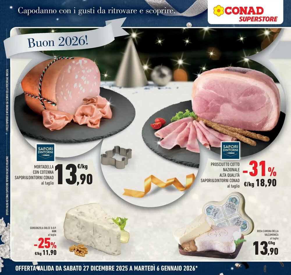 Volantino promozionale Conad Superstore  valide dal 26/12/2025 - Pagina 12.
