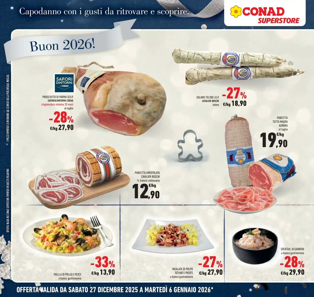 Volantino promozionale Conad Superstore  valide dal 26/12/2025 - Pagina 14.