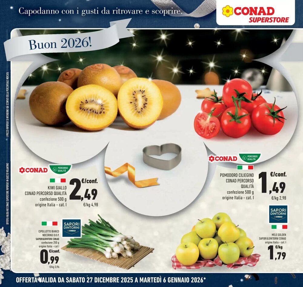 Volantino promozionale Conad Superstore  valide dal 26/12/2025 - Pagina 16.