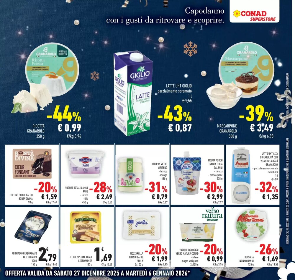 Volantino promozionale Conad Superstore  valide dal 26/12/2025 - Pagina 23.