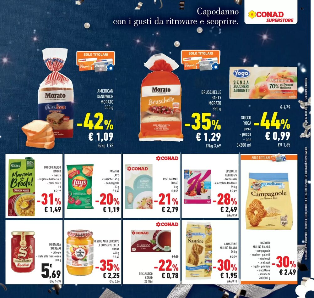 Volantino promozionale Conad Superstore  valide dal 26/12/2025 - Pagina 29.