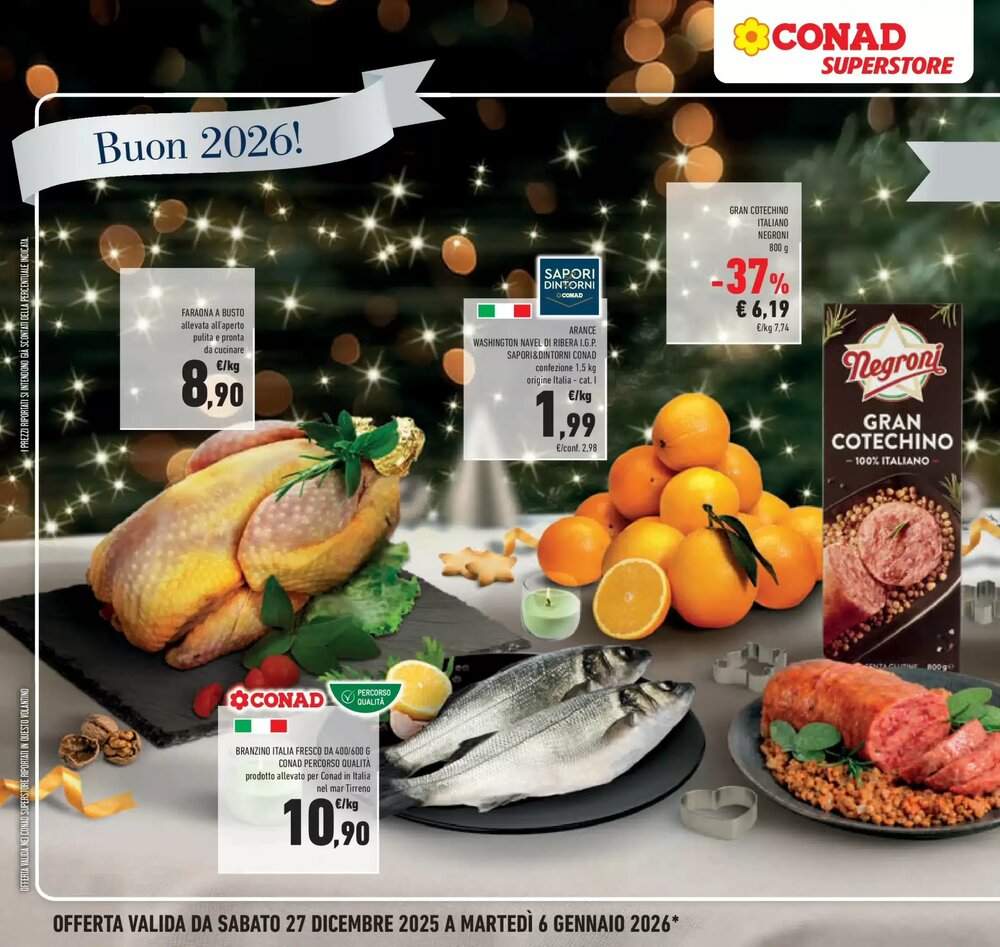 Volantino promozionale Conad Superstore  valide dal 26/12/2025 - Pagina 4.
