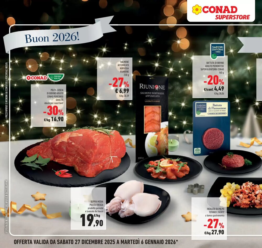 Volantino promozionale Conad Superstore  valide dal 26/12/2025 - Pagina 6.