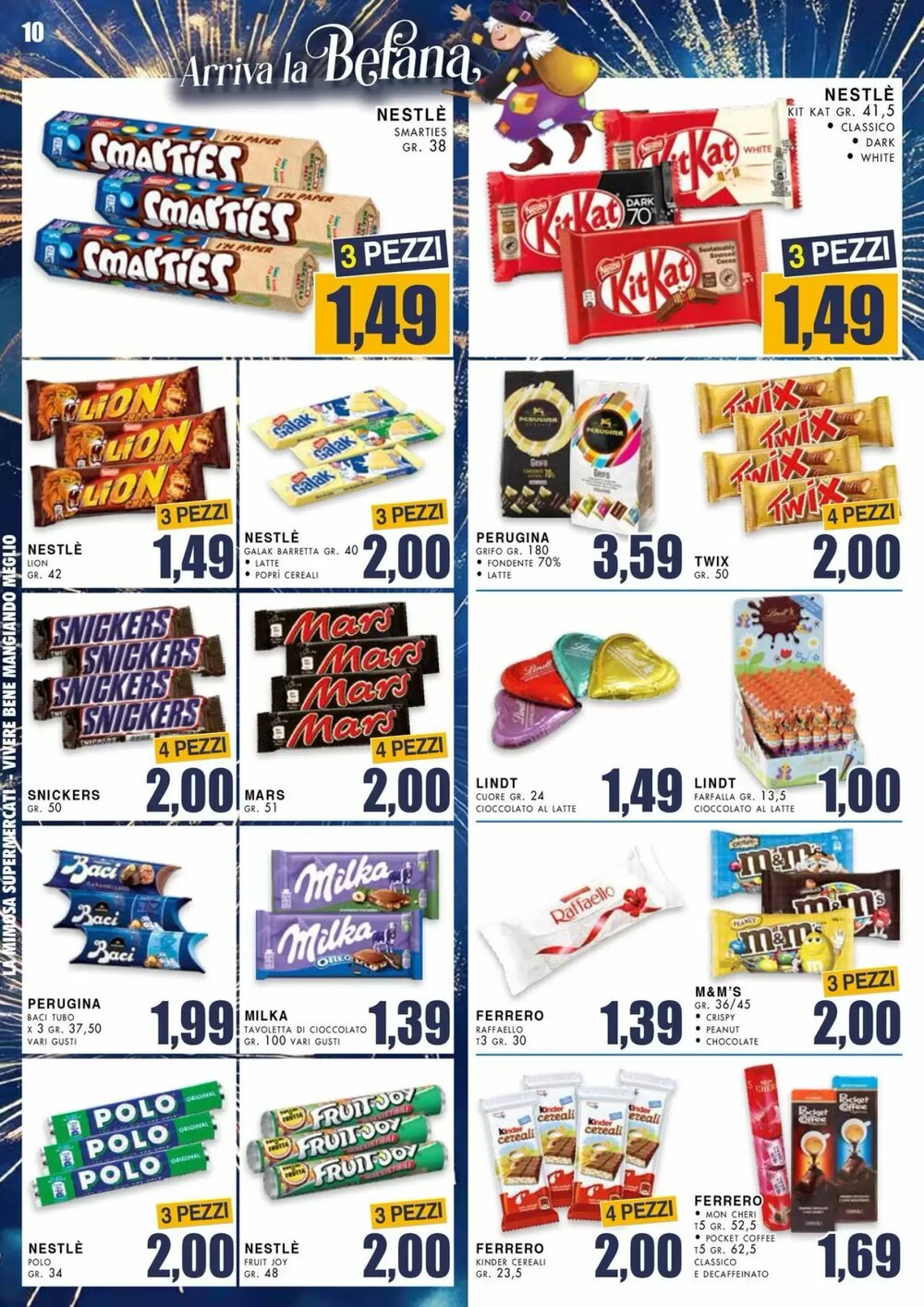 Volantino promozionale La Mimosa Supermercati  valide dal 26/12/2025 - Pagina 10.
