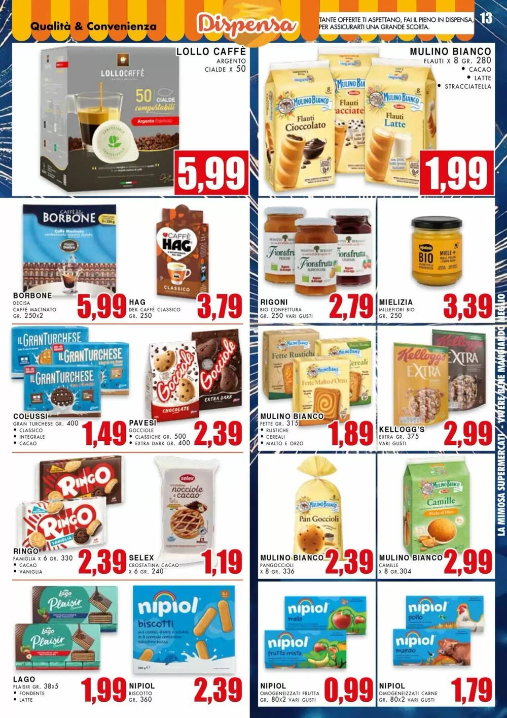 Volantino promozionale La Mimosa Supermercati  valide dal 26/12/2025 - Pagina 13.