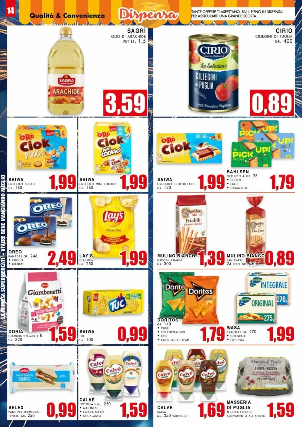 Volantino promozionale La Mimosa Supermercati  valide dal 26/12/2025 - Pagina 14.