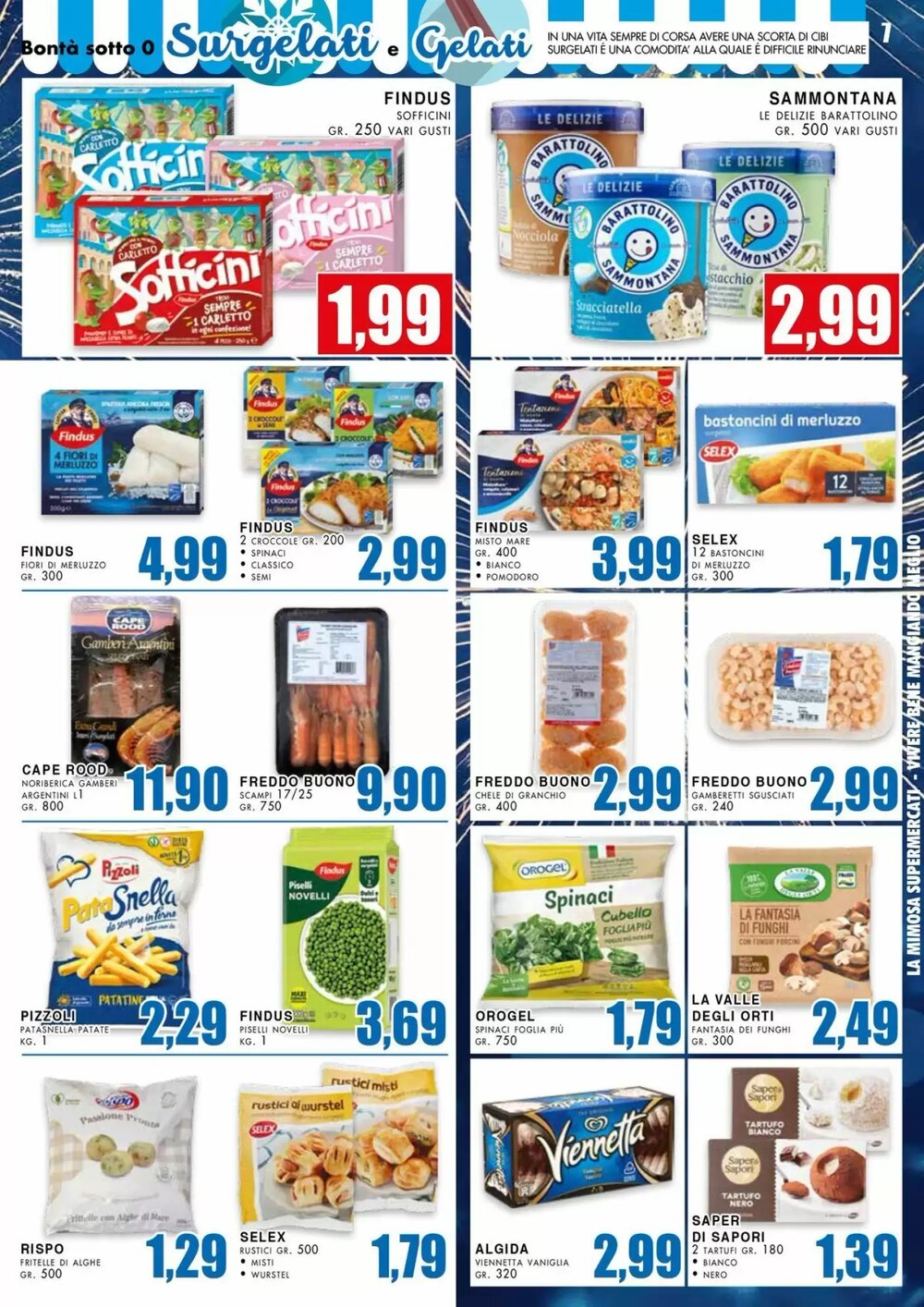 Volantino promozionale La Mimosa Supermercati  valide dal 26/12/2025 - Pagina 7.