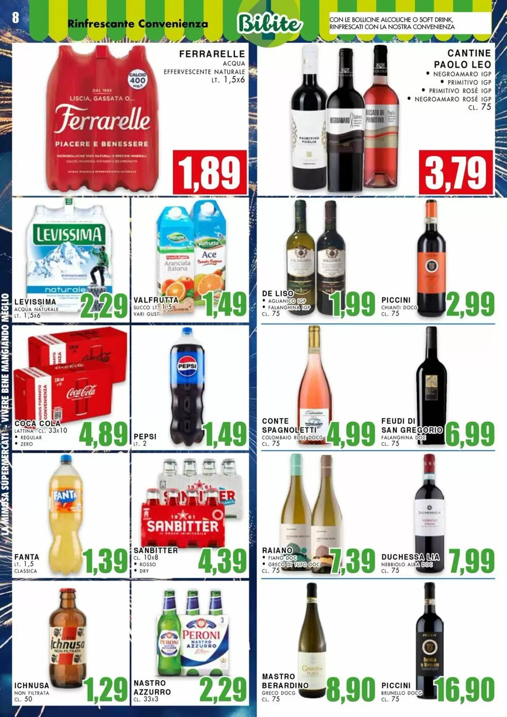 Volantino promozionale La Mimosa Supermercati  valide dal 26/12/2025 - Pagina 8.