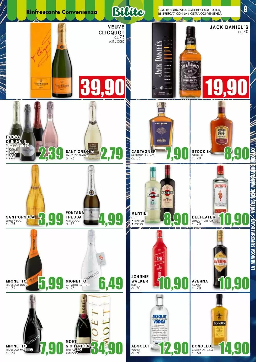 Volantino promozionale La Mimosa Supermercati  valide dal 26/12/2025 - Pagina 9.