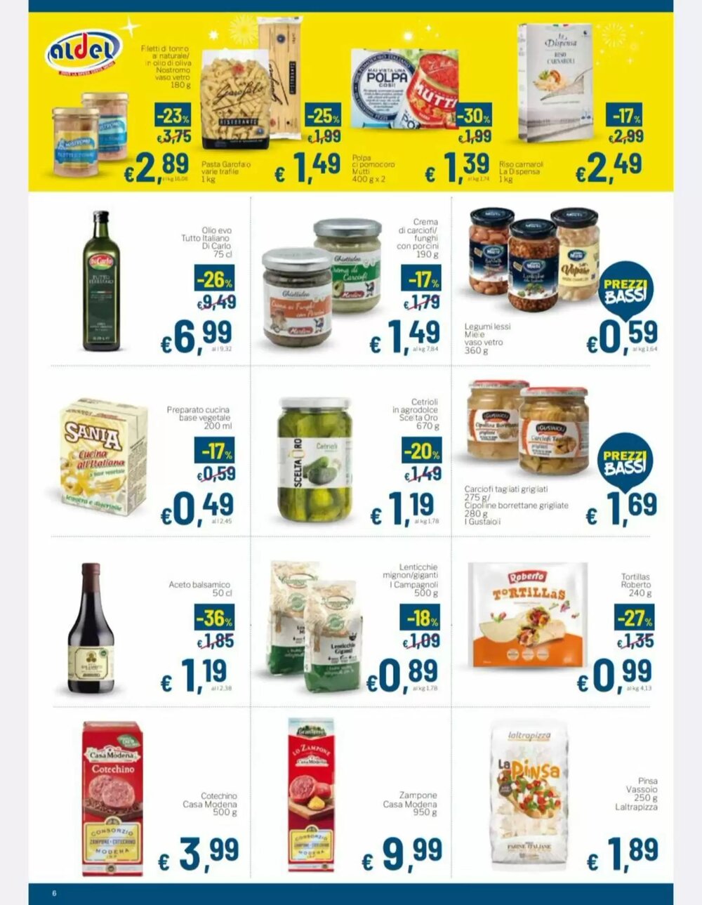 Volantino promozionale Aldel Discount  valide dal 26/12/2025 - Pagina 6.