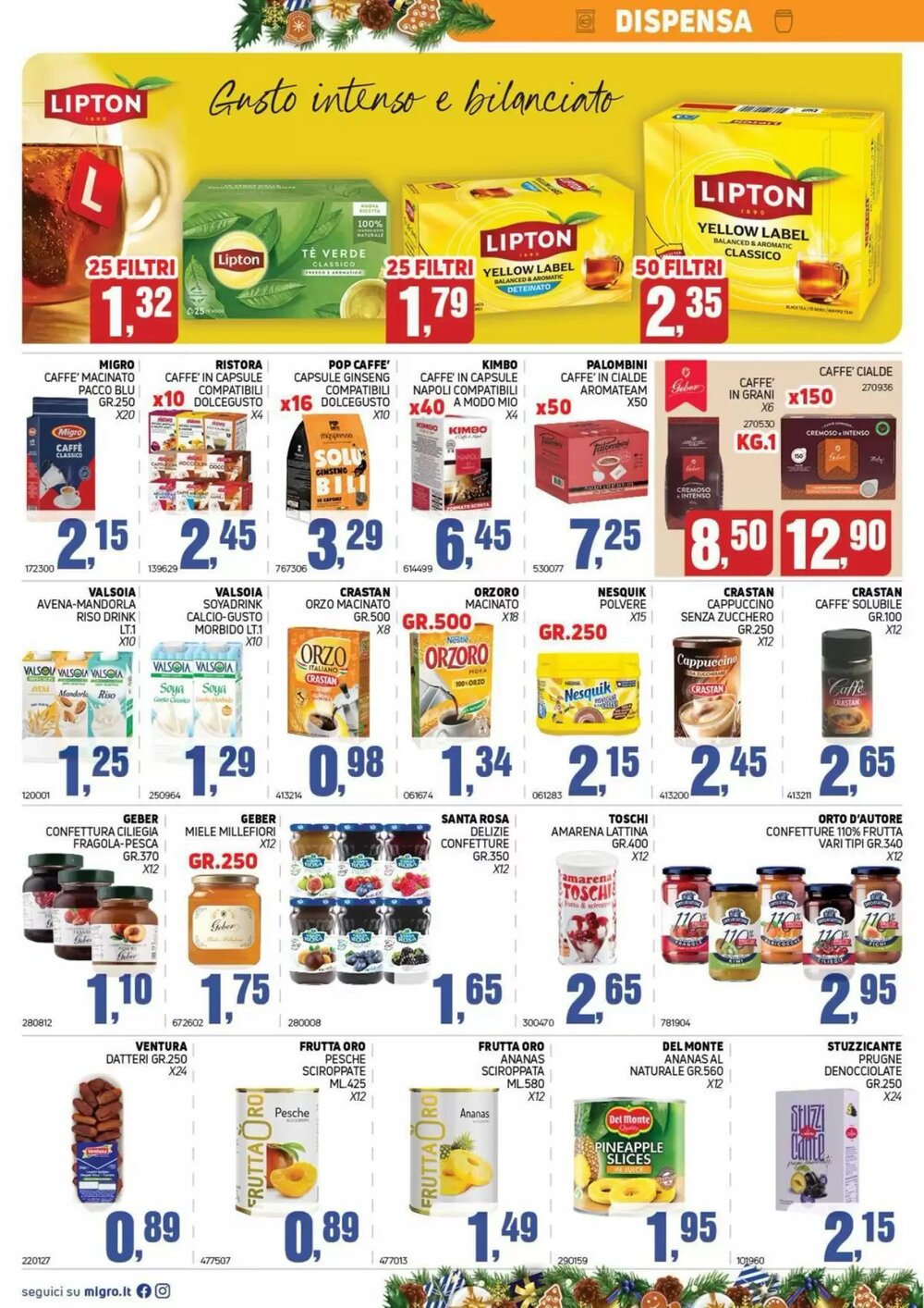 Volantino promozionale Migro  valide dal 26/12/2025 - Pagina 16.