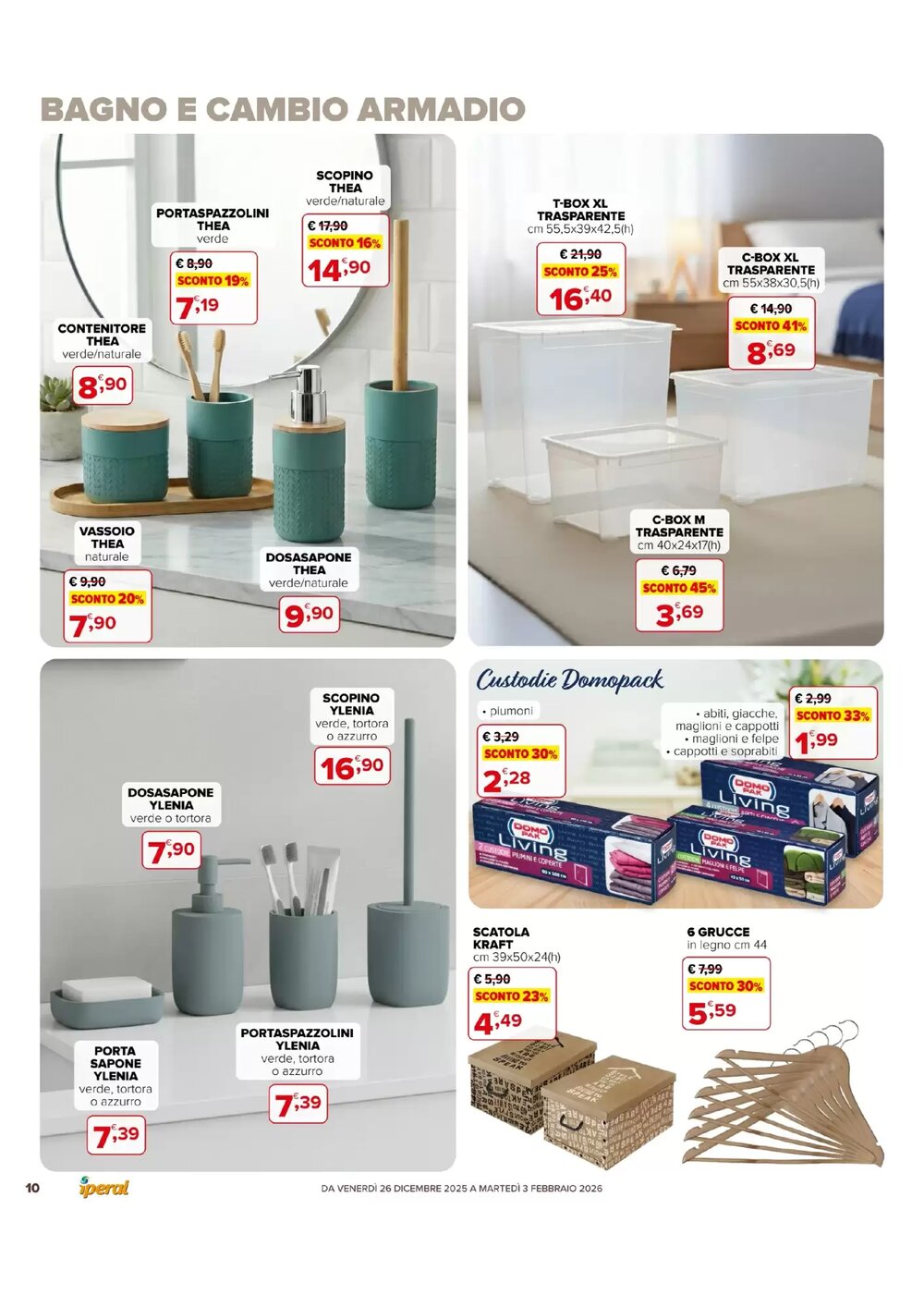 Volantino promozionale Iperal  valide dal 26/12/2025 - Pagina 10.