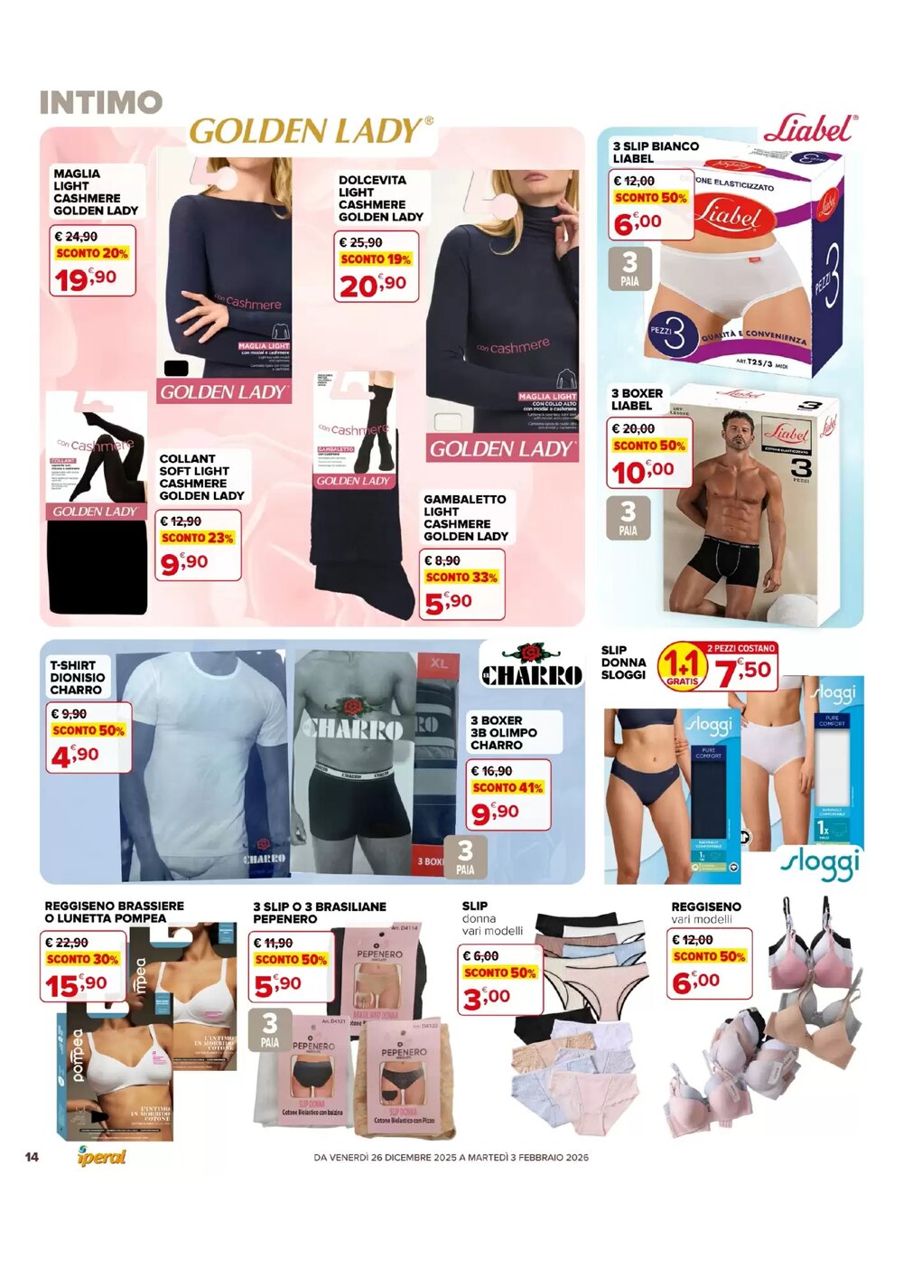 Volantino promozionale Iperal  valide dal 26/12/2025 - Pagina 14.
