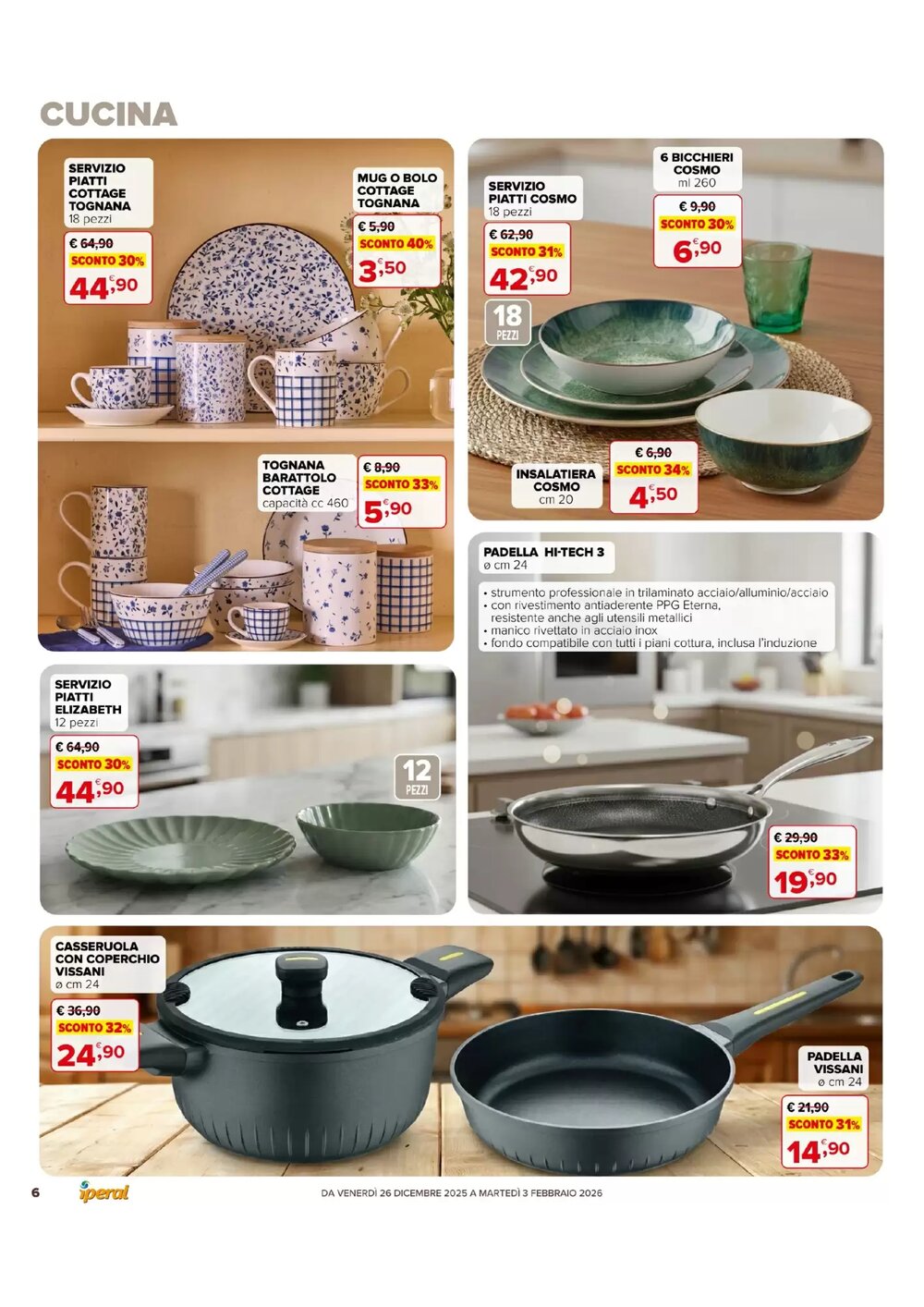 Volantino promozionale Iperal  valide dal 26/12/2025 - Pagina 6.