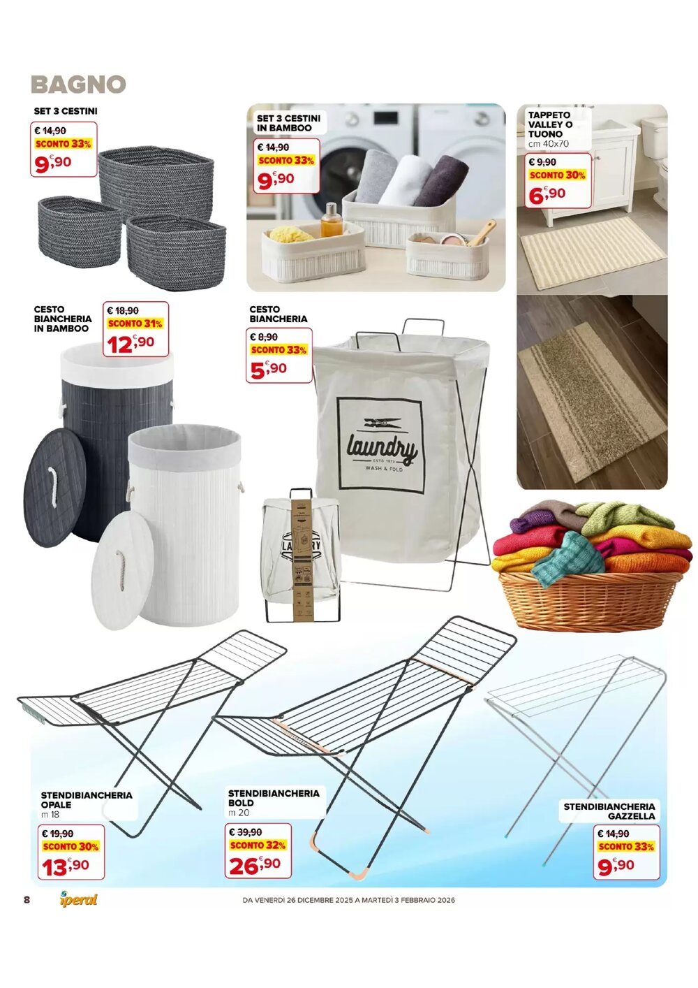 Volantino promozionale Iperal  valide dal 26/12/2025 - Pagina 8.