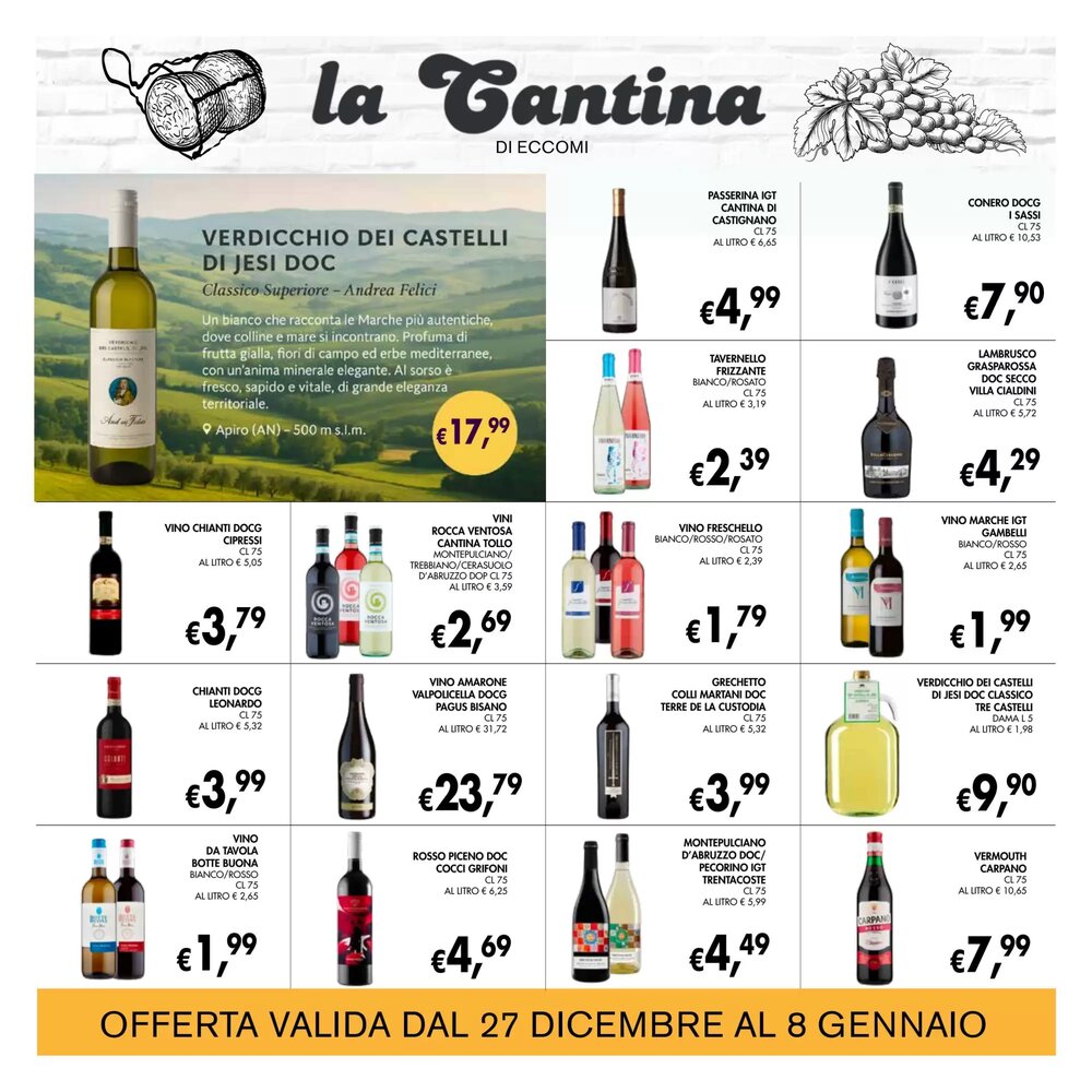 Volantino promozionale èccoMI  valide dal 27/12/2025 - Pagina 21.