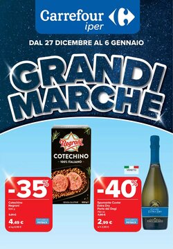 Volantino promozionale Carrefour  valide dal 27/12/2025