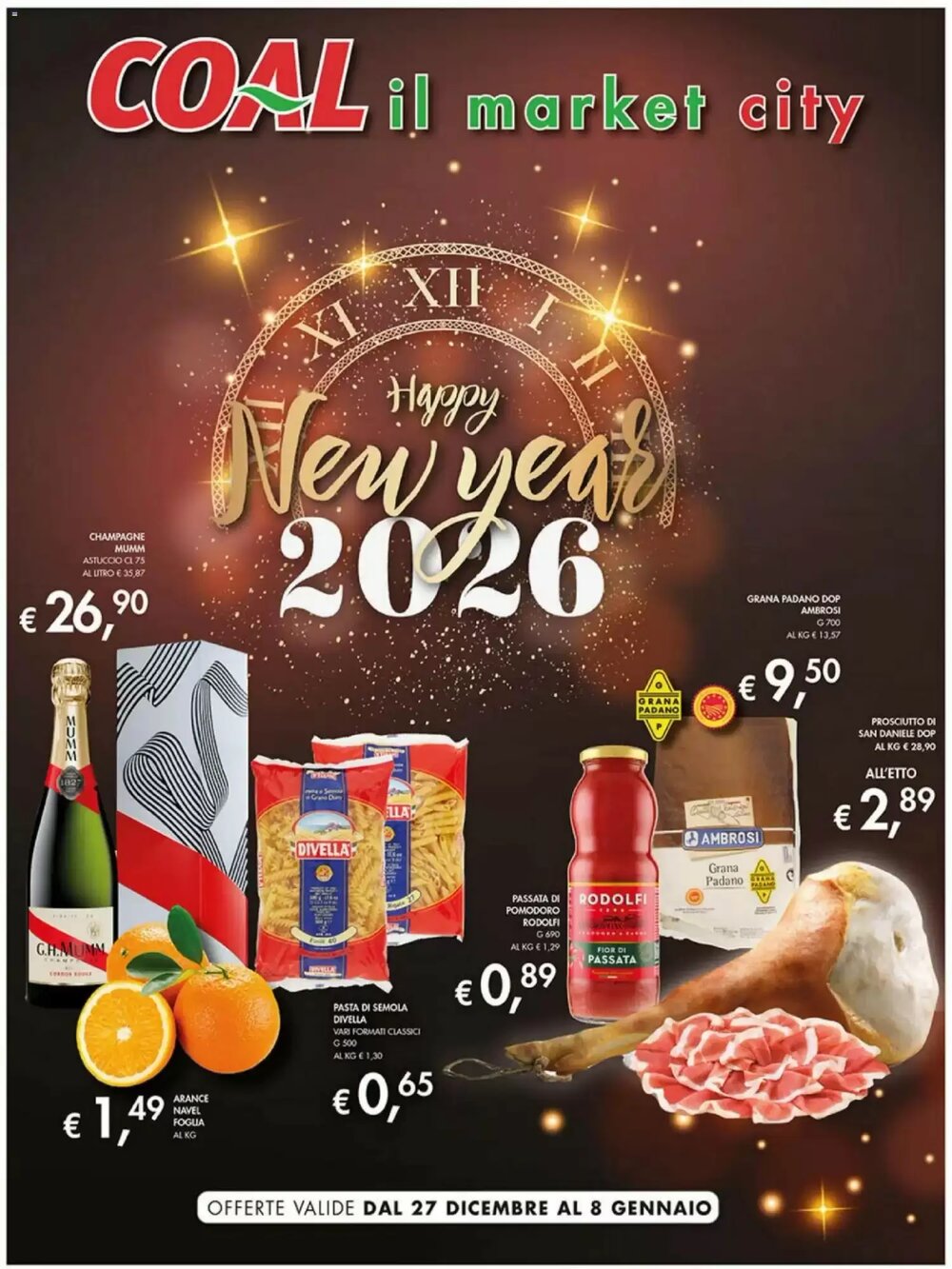 Volantino promozionale Coal  valide dal 27/12/2025 - Pagina 1.