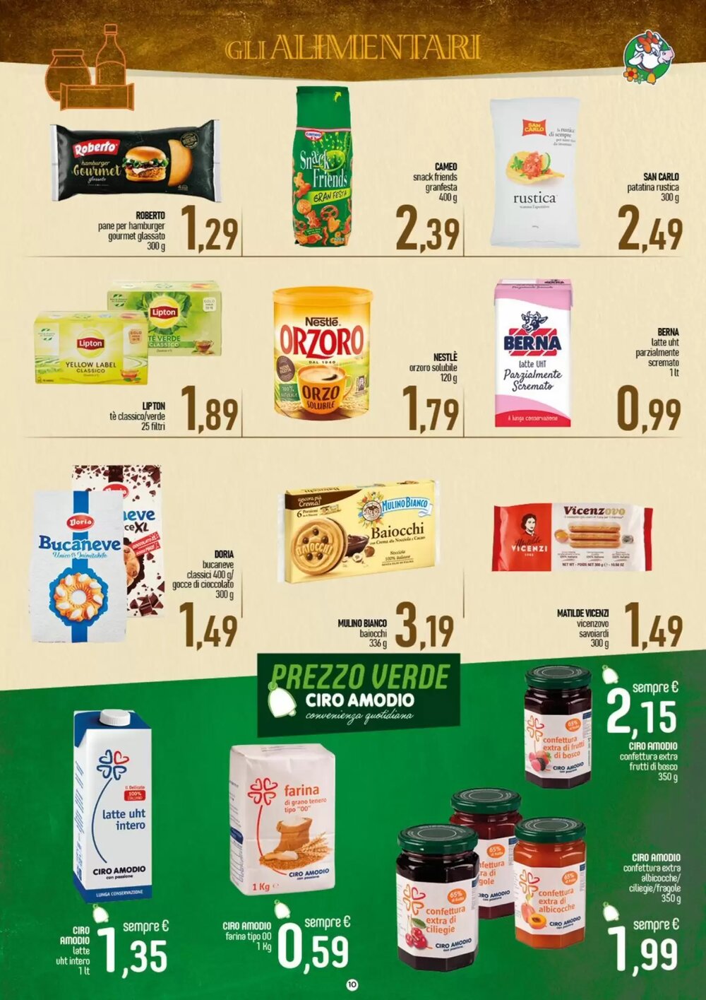 Volantino promozionale Ciro Amodio  valide dal 27/12/2025 - Pagina 10.