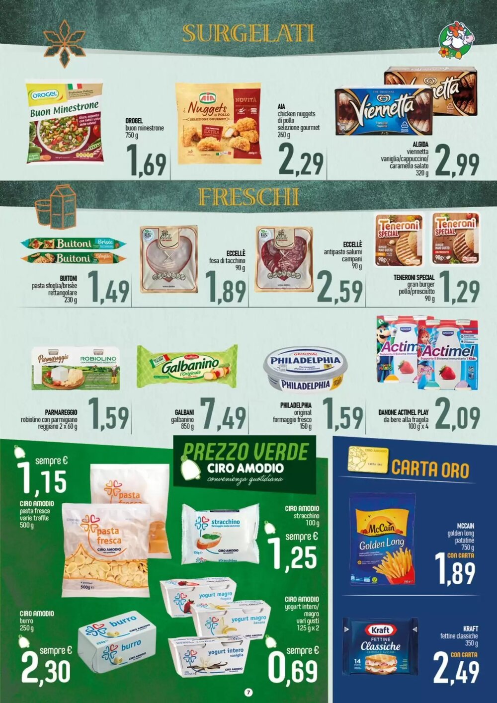 Volantino promozionale Ciro Amodio  valide dal 27/12/2025 - Pagina 7.