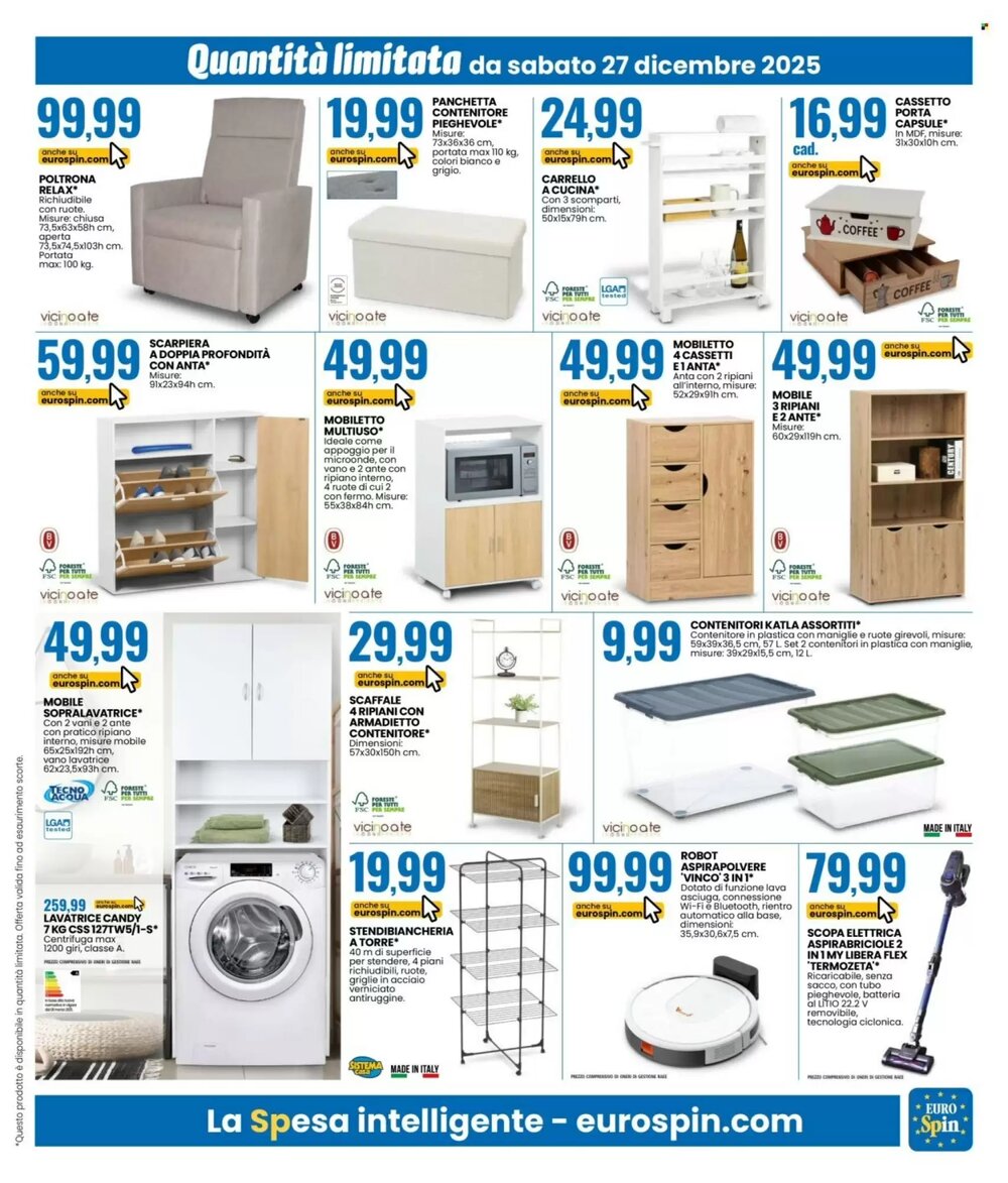 Volantino promozionale Eurospin  valide dal 27/12/2025 - Pagina 9.