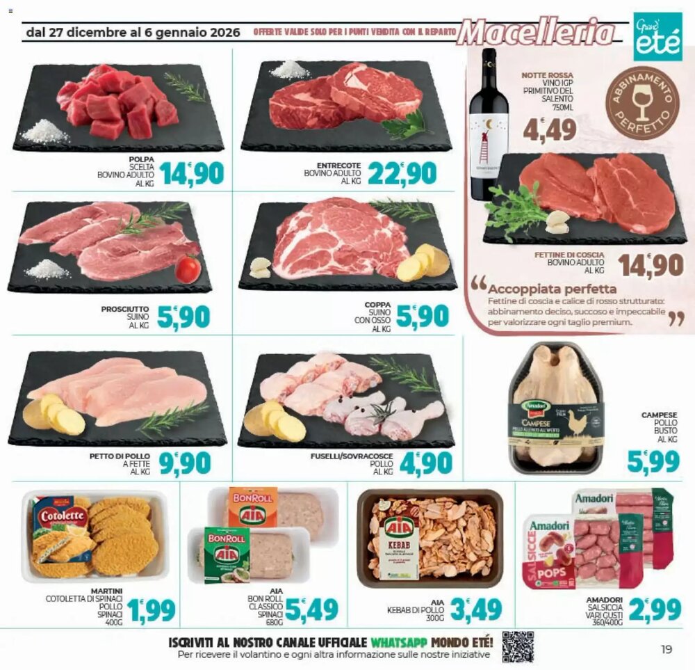 Volantino promozionale Eté  valide dal 27/12/2025 - Pagina 19.