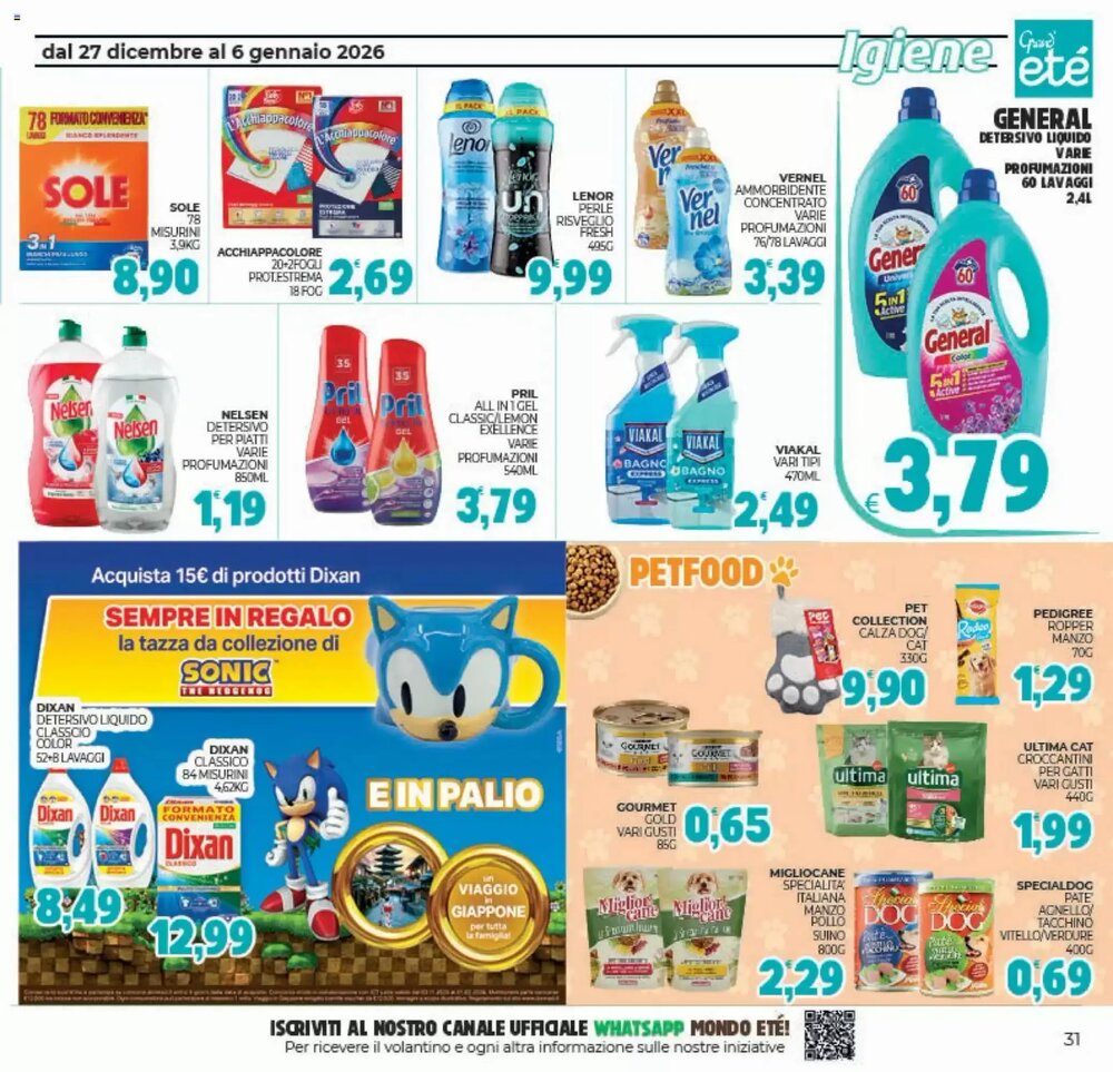 Volantino promozionale Eté  valide dal 27/12/2025 - Pagina 31.
