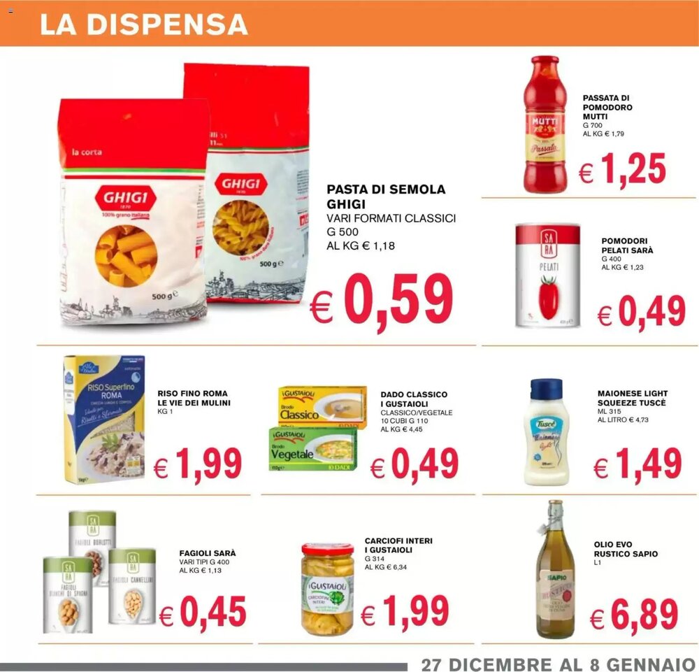 Volantino promozionale D'Italy  valide dal 27/12/2025 - Pagina 9.